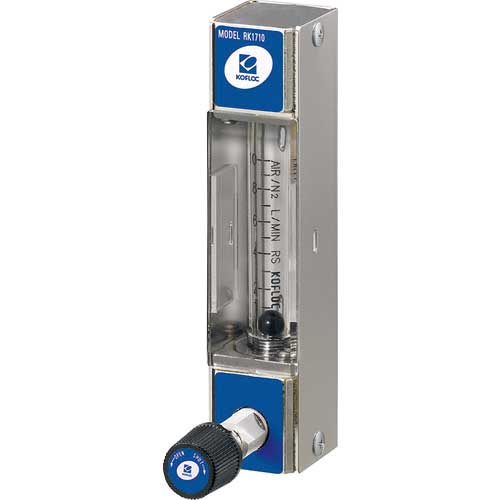 コフロック 小型フローメータ(ニードルバルブ付)