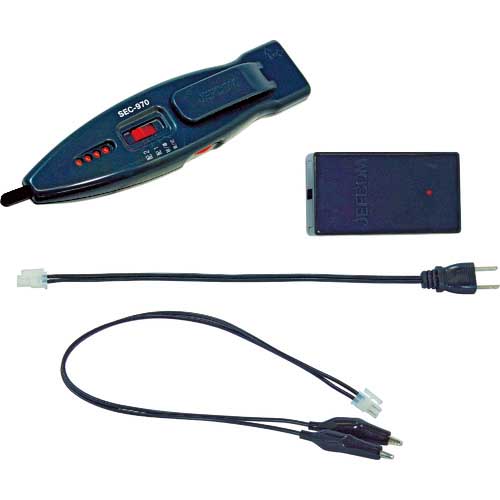 DENSAN ブレーカー配線チェッカー 活線対応セット SEC-970