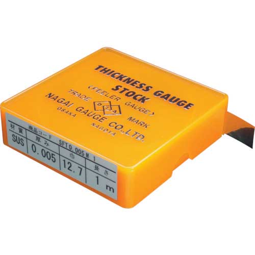 DIA ステンレス製ピストンストックフイラーゲージ0.005X1m (1個) 品番：SFT-0.005M1 DIA ステンレス製ピストンストックフイラーゲージ 0.005X1m SFT-0.005