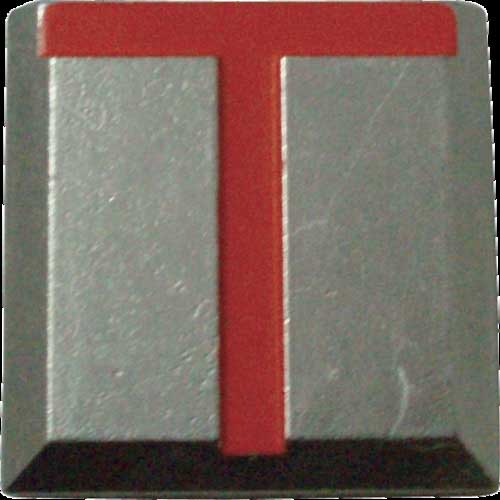 TRUSCO クリアーライン 埋込式 (3枚入) TCL-13