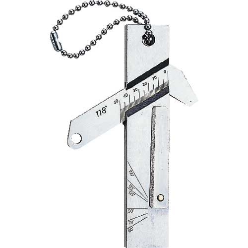 TRUSCO ドリルポイントゲージ TG-DP118