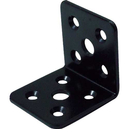 DAIDOHANT マルチ金物 L型 ブラック 2.3×40×42×42 00069102