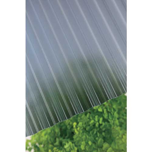 タキロン ポリカ波板熱線カット 32波 9尺 4550ブルースモークマット 235952