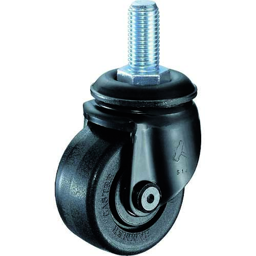 ハンマー 低床重荷重用ねじ込み旋回式ナイロン車輪 ボールベアリング 540HA-NRB