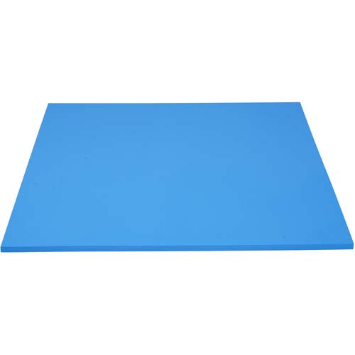 イノアック ポリエチレンシートEVAフォーム 青 10×1000mm×1000mm A-122F-10