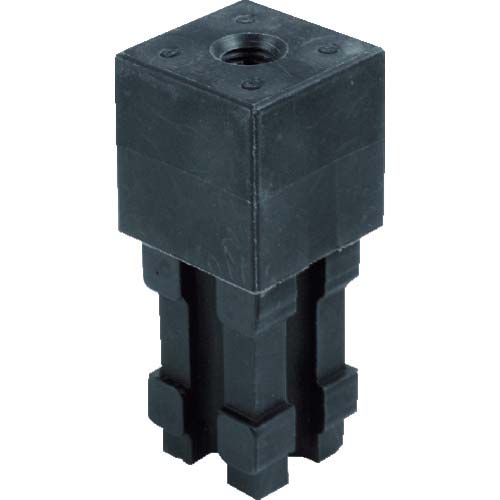 TRUSCO 25mmアルミフレーム用ジョイント 1方向 穴付き AFB-1W-H