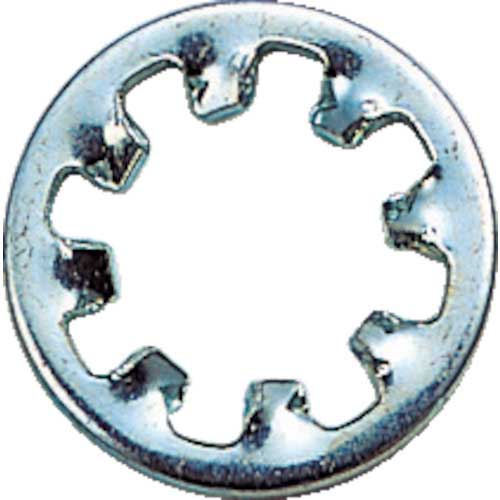 TRUSCO 内歯ワッシャー 三価白 M8 90個入 B85-0008