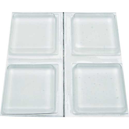 WAKI 防振材(下敷きタイプ) ソフトクッション(平丸型) Φ15.9×10.1mm 4個入り CN-011