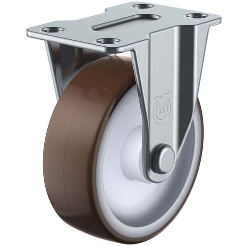 ユーエイ プレート式キャスターGシリーズ(ナイロンホイールウレタン車)