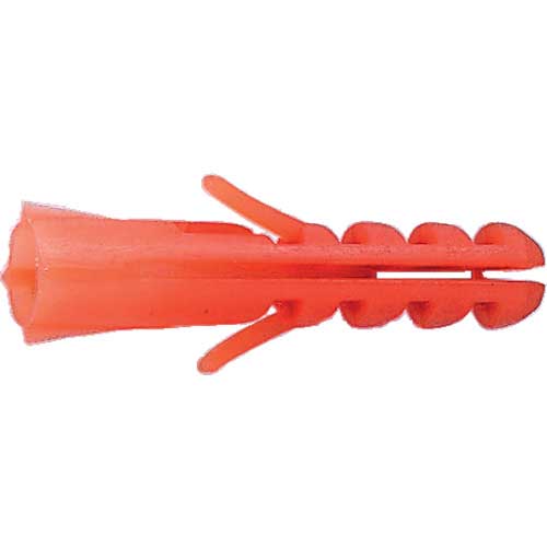 TRUSCO オールプラグ ナイロン 6X30 40本入 (コンクリート・ALCパネル用アンカー/ねじ込み式) MG-630BT