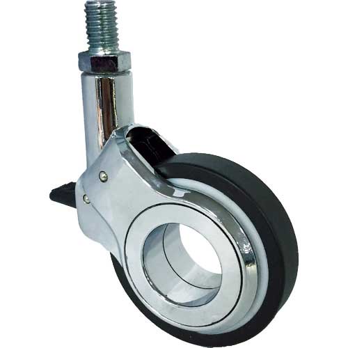 SAMSONG デザインキャスター「Olym」 ネジ 自在ストッパー付 60mm OLYM-TS-60