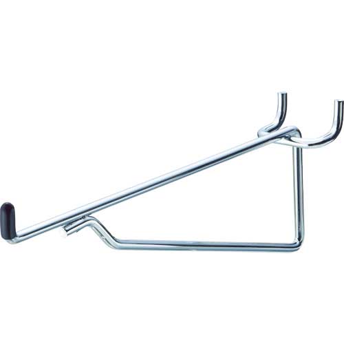 光 パンチングボードパーツ フックT 大 キャップ黒 2個入 PBTF-171