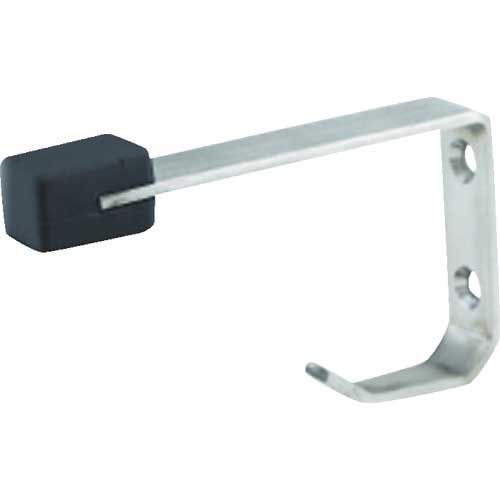 MK フック付ボックス戸当 100 HL 黒ゴム S-218 001