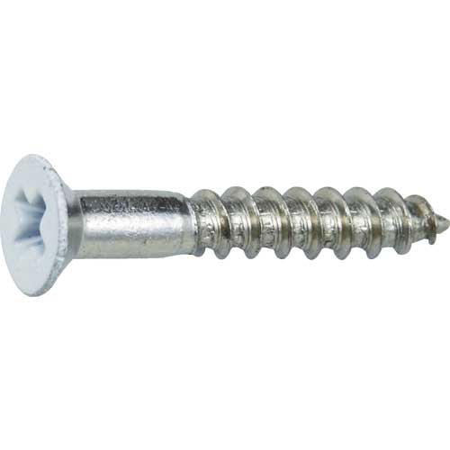 【廃番】TRUSCO ステンレス木ねじ 皿頭 白 SCWS W