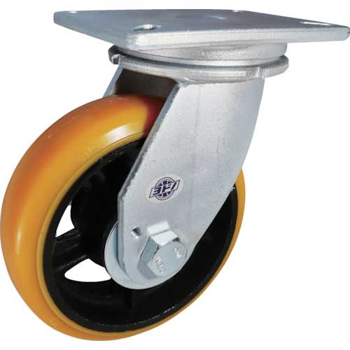 ヨドノ 重量用高硬度ウレタン自在車250φ SDUJ250 プレート式重荷重用キャスター ヨドバシ.com - ヨドノ 重量用高硬度ウレタン自在車250φ SDUJ250 通販