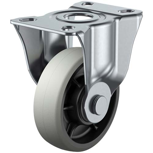 ユーエイ プレート式キャスターSJシリーズ(ナイロンホイールウレタン車)