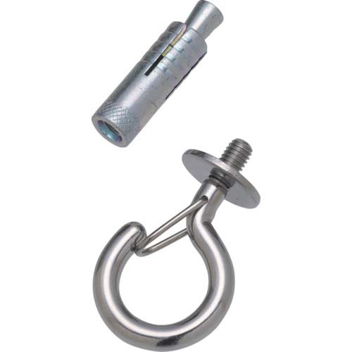 TRUSCO 吊金具(ボルトタイプ) ステンレス ボルトフック ねじ径M6 TBF-5S