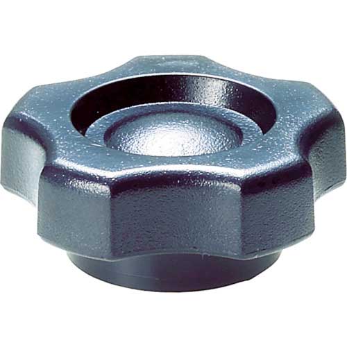 TRUSCO ファイブロブノブナット めねじタイプ φ35 M6 ノブ高さ17 TFKN1-M6