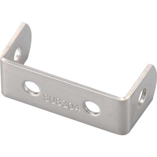 TRUSCO ジョイント金具19型U ステンレス 寸法52X27 穴数4 TK19-U4S