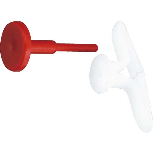 TRUSCO トメラー 樹脂製 適用アンカー 10本入 (中空壁用アンカー/はさみ固定式) TM BT