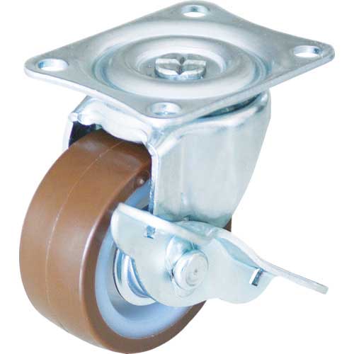 TRUSCO キャスター TYGシリーズ 自在SP付 ウレタン車 38mm TYGUB-38