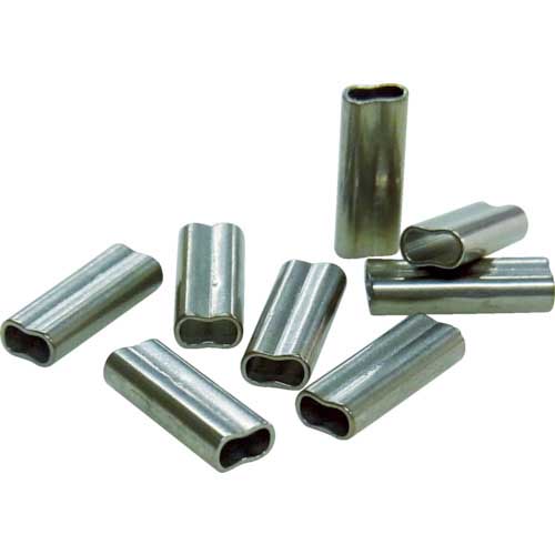 ニッサチェイン ワイヤロープ用 ステンレスオーバルスリーブ