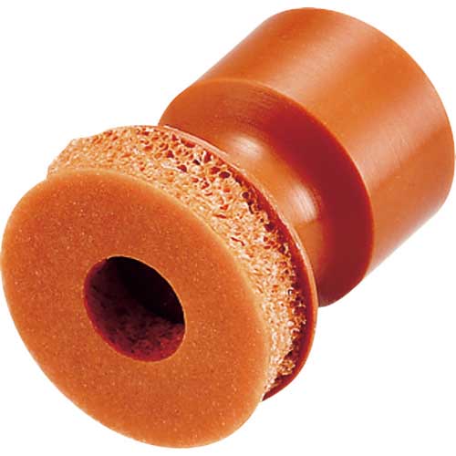 アインツ 吸着パット・スポンジ付(シリコン・茶)