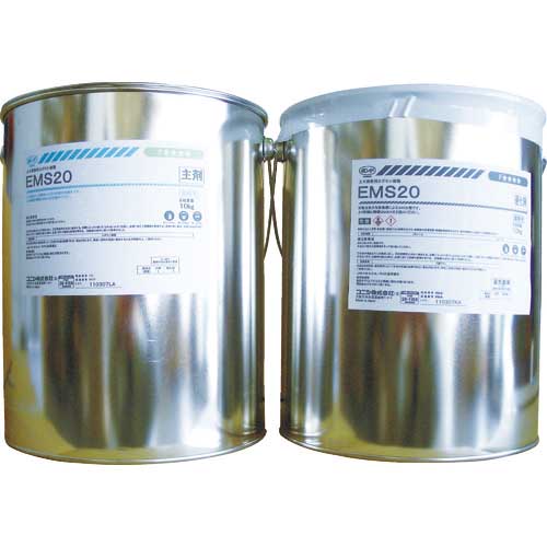 コニシ 内装用接着剤 タイル・石材用接着剤 ボンド EMS20 20kgセット 05101