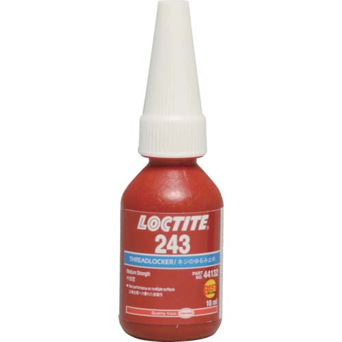 ロックタイト ねじ緩み止め接着剤 中強度 243 10ml 243-10