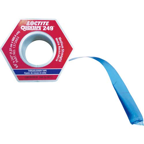 【廃番】ロックタイト ねじゆるみ止め クイックテープネジロック 2496 6.6m(テープタイプ) 249-6