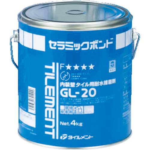 TILEMENT 内装壁タイル用 GL-20 4kg 30100040
