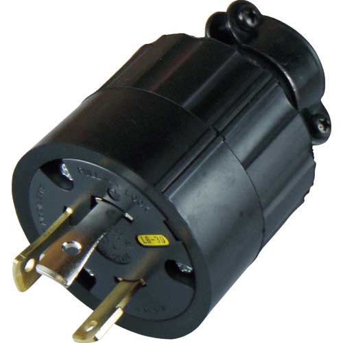 アメリカン電機 引掛形 ゴムプラグ 接地2P30A250V 3322R-L6