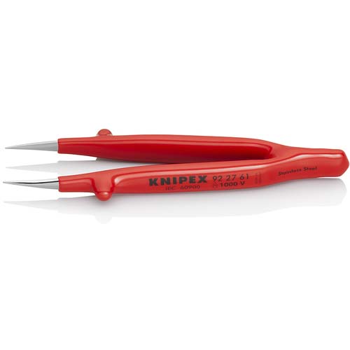 KNIPEX 9227-61 絶縁精密ピンセット 130MM
