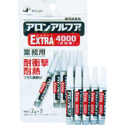 アロン アロンアルファ EXTRA 4000 2g(5本入) AA-4000-02AL5