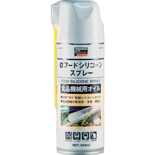 TRUSCO αフードシリコーンスプレー 420ml ALP-FS