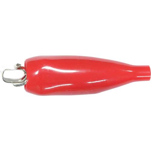 サトーパーツ クリップ C-3シリーズ 10A用クリップとキャップのセット 赤 C-3-10-R