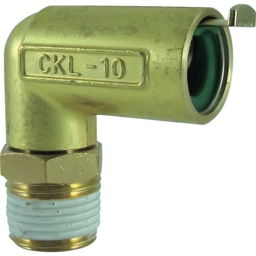チヨダ タッチコネクターエルボコネクター(金属) 接続口径R3/8 CKL-10-03