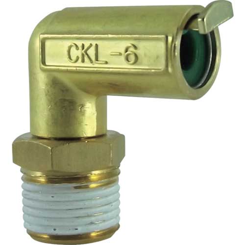 チヨダ タッチコネクターエルボコネクター(金属) 接続口径R3/8 CKL-6-03