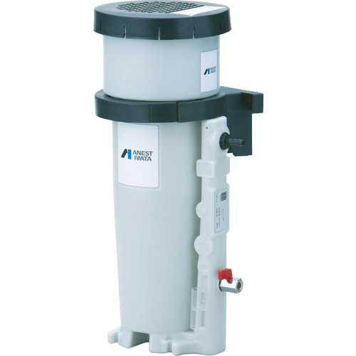 【廃番】アネスト岩田 油水分離装置 ドレンターミネーター 4.3L DRT-1