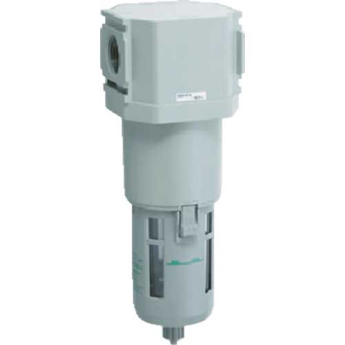 CKD エアフィルター エアフィルタ 標準白色シリーズ 接続口径Rc1/2 F4000-15-W-F