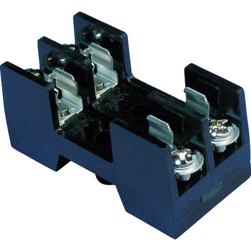 サトーパーツ 横型ヒューズホルダー 2連 F-7111-2P