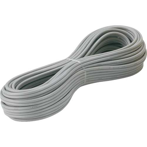 正和電工 平行線VFFビニールコード 10m 灰 グレー FF-10BS