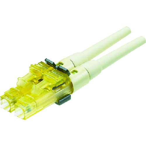 【廃番】パンドウイット 研磨済みLC光コネクタ デュプレックス OM1 FLCDMC6EIY