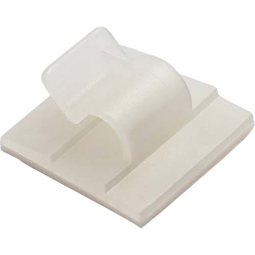 SapiSelco ケーブル固定クリップ 粘着タイプ 16mm (100個入) GAN.2MT.403