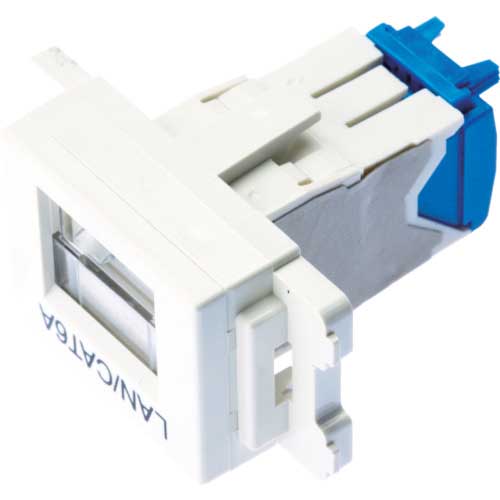 PANDUIT カテゴリ6AJISプレート用ジャックキット オフホワイト JASSP6ATGIW