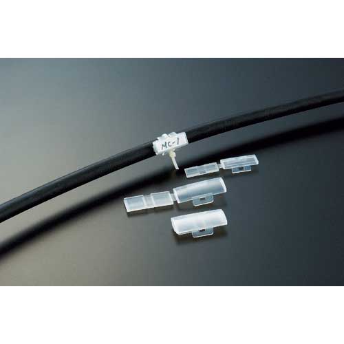 TRUSCO マーカーボックス 適用張紙寸法30mmX9.5mm (100個入) MC1BOX