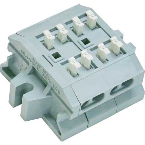 サトーパーツ スクリューレス端子台 ML-1700-B-2P