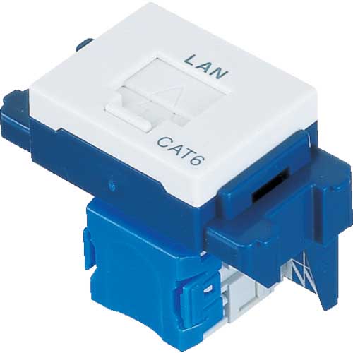 Panasonic ぐっとすシリーズ情報モジュラジャック CAT5E 埋込型 ホワイト NR3160W