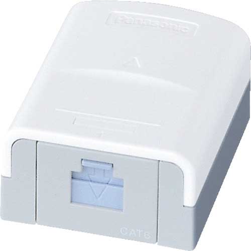 Panasonic ぐっとすシリーズ情報モジュラジャック CAT6 NR317