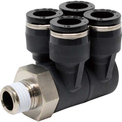 ピスコ チューブフィッティングダブルブランチエイ